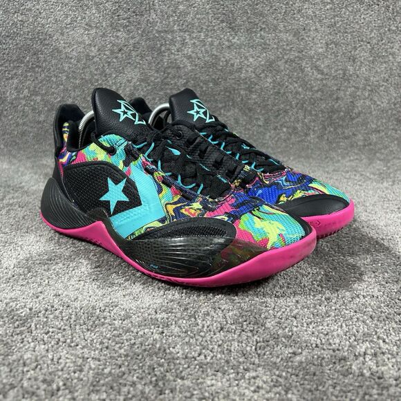 Converse All Star BB Shift A00406C Mens Size 9 Black Pink Teal Basketball Shoes main image 10